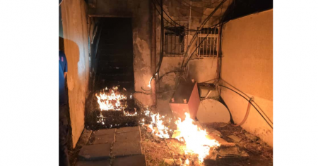 بئر السبع: اضراب النار في عدد من البنايات وتخليص عالقين.